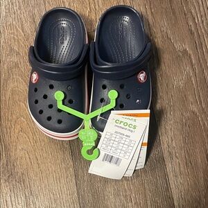 CROCS Kids Navy Blue Clogs